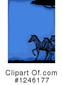 Zebra Clipart #1246177 by BNP Design Studio