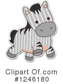 Zebra Clipart #1246180 by BNP Design Studio