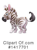 Zebra Clipart #1417701 by AtStockIllustration