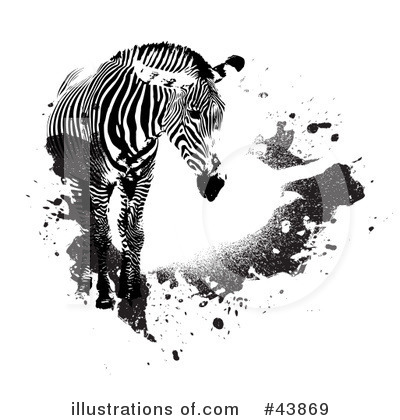 Zebra Clipart #43869 by Arena Creative