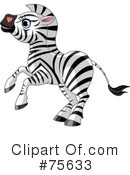 Zebra Clipart #75633 by Pushkin