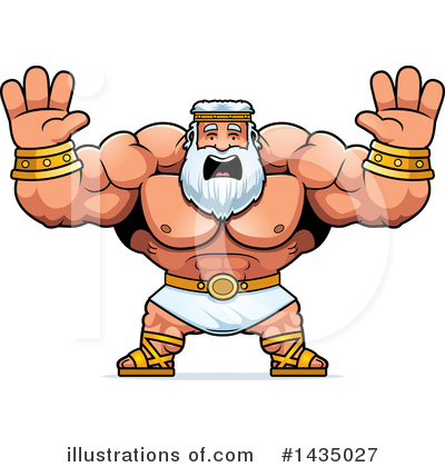 Royalty-Free (RF) Zeus Clipart Illustration by Cory Thoman - Stock Sample #1435027