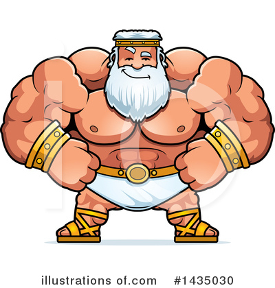 Royalty-Free (RF) Zeus Clipart Illustration by Cory Thoman - Stock Sample #1435030