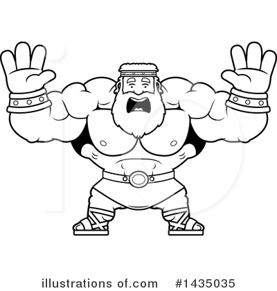 Royalty-Free (RF) Zeus Clipart Illustration by Cory Thoman - Stock Sample #1435035