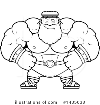 Royalty-Free (RF) Zeus Clipart Illustration by Cory Thoman - Stock Sample #1435038