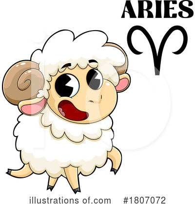 Royalty-Free (RF) Zodiac Clipart Illustration by Hit Toon - Stock Sample #1807072