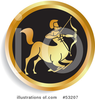 Royalty-Free (RF) Zodiac Clipart Illustration by Lal Perera - Stock Sample #53207