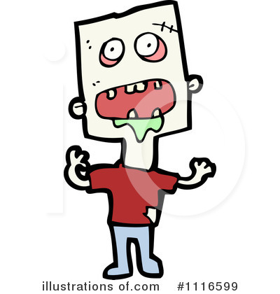 Royalty-Free (RF) Zombie Clipart Illustration by lineartestpilot - Stock Sample #1116599