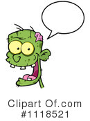 Zombie Clipart #1118521 by Hit Toon