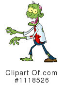 Zombie Clipart #1118526 by Hit Toon