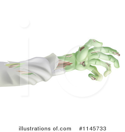 Royalty-Free (RF) Zombie Clipart Illustration by AtStockIllustration - Stock Sample #1145733