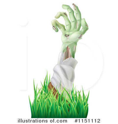 Royalty-Free (RF) Zombie Clipart Illustration by AtStockIllustration - Stock Sample #1151112