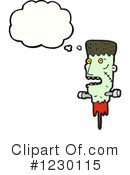 Zombie Clipart #1230115 by lineartestpilot