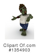 Zombie Clipart #1354903 by KJ Pargeter