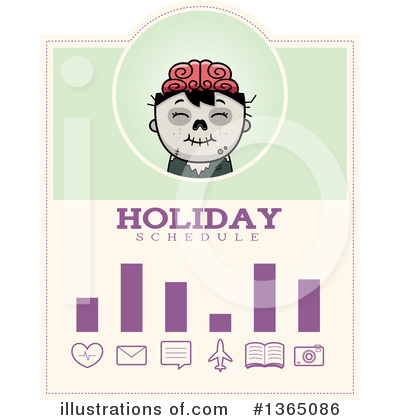 Royalty-Free (RF) Zombie Clipart Illustration by Cory Thoman - Stock Sample #1365086