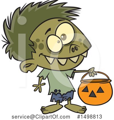 Zombie Clipart #1498813 by toonaday