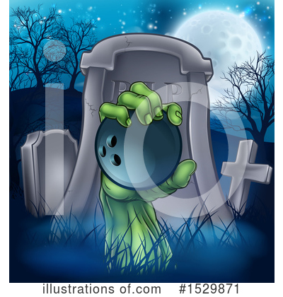 Royalty-Free (RF) Zombie Clipart Illustration by AtStockIllustration - Stock Sample #1529871