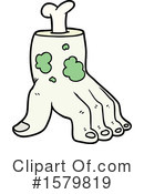 Zombie Clipart #1579819 by lineartestpilot