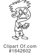 Zombie Clipart #1642602 by toonaday