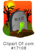 Zombie Clipart #17108 by Maria Bell