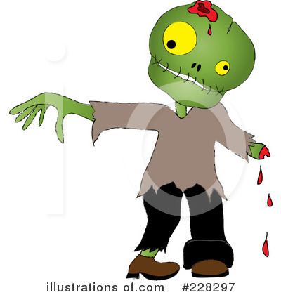 Royalty-Free (RF) Zombie Clipart Illustration by Pams Clipart - Stock Sample #228297