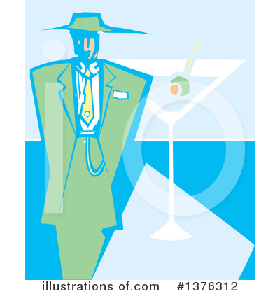 Royalty-Free (RF) Zoot Suit Clipart Illustration by xunantunich - Stock Sample #1376312