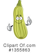Zucchini Clipart #1355863 by Vector Tradition SM