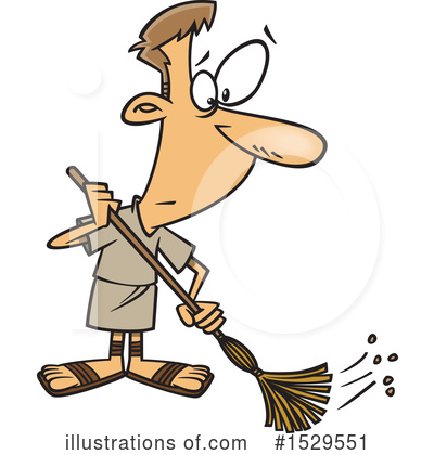 Broom Clipart #1529551 by toonaday
