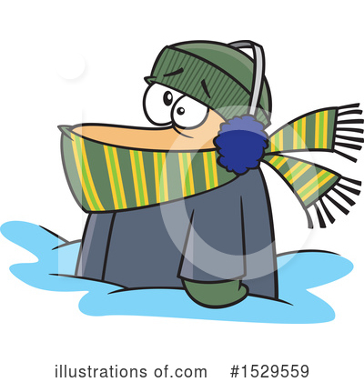 Snow Clipart #1529559 by toonaday