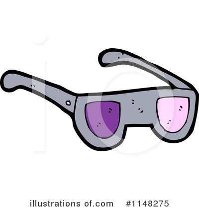 3d Glasses Clipart #1148275 by lineartestpilot