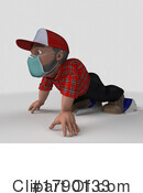 3d People Clipart #1790133 by KJ Pargeter