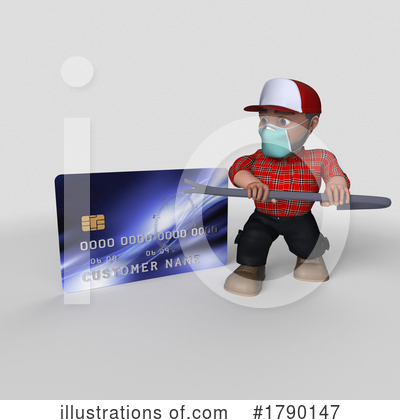 Royalty-Free (RF) 3d People Clipart Illustration by KJ Pargeter - Stock Sample #1790147