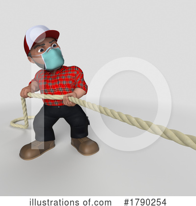 Royalty-Free (RF) 3d People Clipart Illustration by KJ Pargeter - Stock Sample #1790254