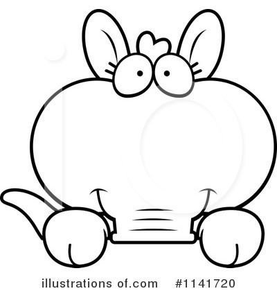 Royalty-Free (RF) Aardvark Clipart Illustration by Cory Thoman - Stock Sample #1141720