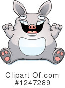 Aardvark Clipart #1247289 by Cory Thoman