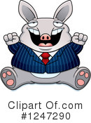 Aardvark Clipart #1247290 by Cory Thoman