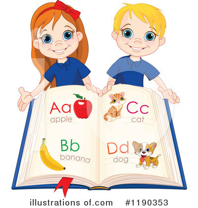 Learning The Abcs Clipart #1190353 by Pushkin