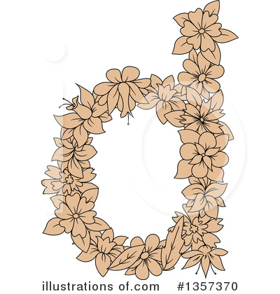 Letter D Clipart #1357370 by Vector Tradition SM