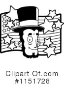 Abe Lincoln Clipart #1151728 by Cory Thoman