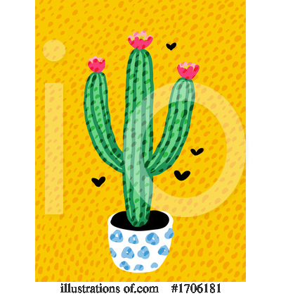 Cactus Clipart #1706181 by elena