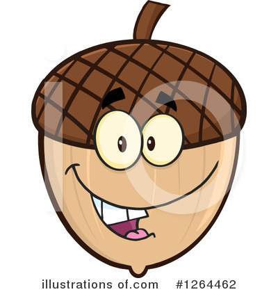 Acorn Clipart #1264462 by Hit Toon