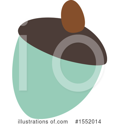 Royalty-Free (RF) Acorn Clipart Illustration by Cherie Reve - Stock Sample #1552014