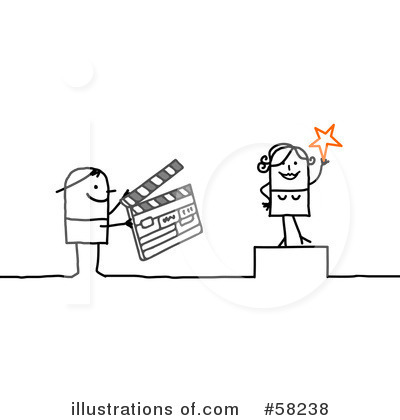 Clapperboard Clipart #58238 by NL shop