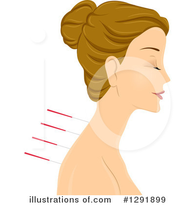 Royalty-Free (RF) Acupuncture Clipart Illustration by BNP Design Studio - Stock Sample #1291899