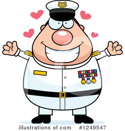 Admiral Clipart #1249547 by Cory Thoman