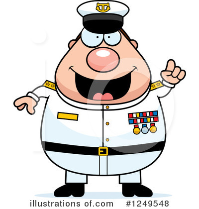 Royalty-Free (RF) Admiral Clipart Illustration by Cory Thoman - Stock Sample #1249548