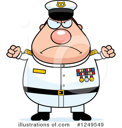 Royalty-Free (RF) Admiral Clipart Illustration by Cory Thoman - Stock Sample #1249549