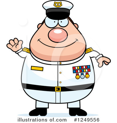 Royalty-Free (RF) Admiral Clipart Illustration by Cory Thoman - Stock Sample #1249556