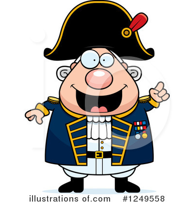 Royalty-Free (RF) Admiral Clipart Illustration by Cory Thoman - Stock Sample #1249558