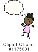 African American Girl Clipart #1175031 by lineartestpilot